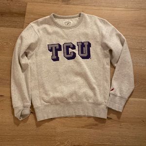 Texas christian university crew neck